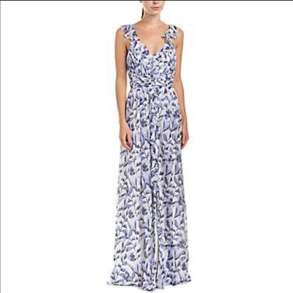 Shoshanna Midnight Printed Maxi Gown- never worn-